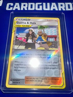 Guzman & Hala tag team pokemon card