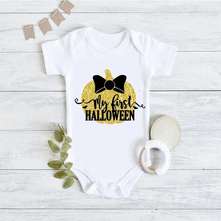 Cute halloween onesie