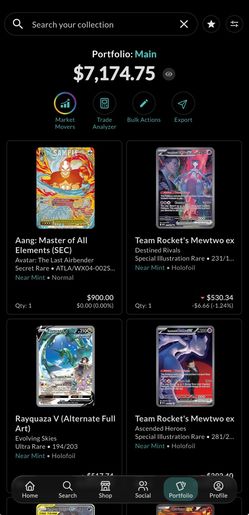 7K trading card collection! Pokemon, Avatar, Magic, Yugioh, MTG