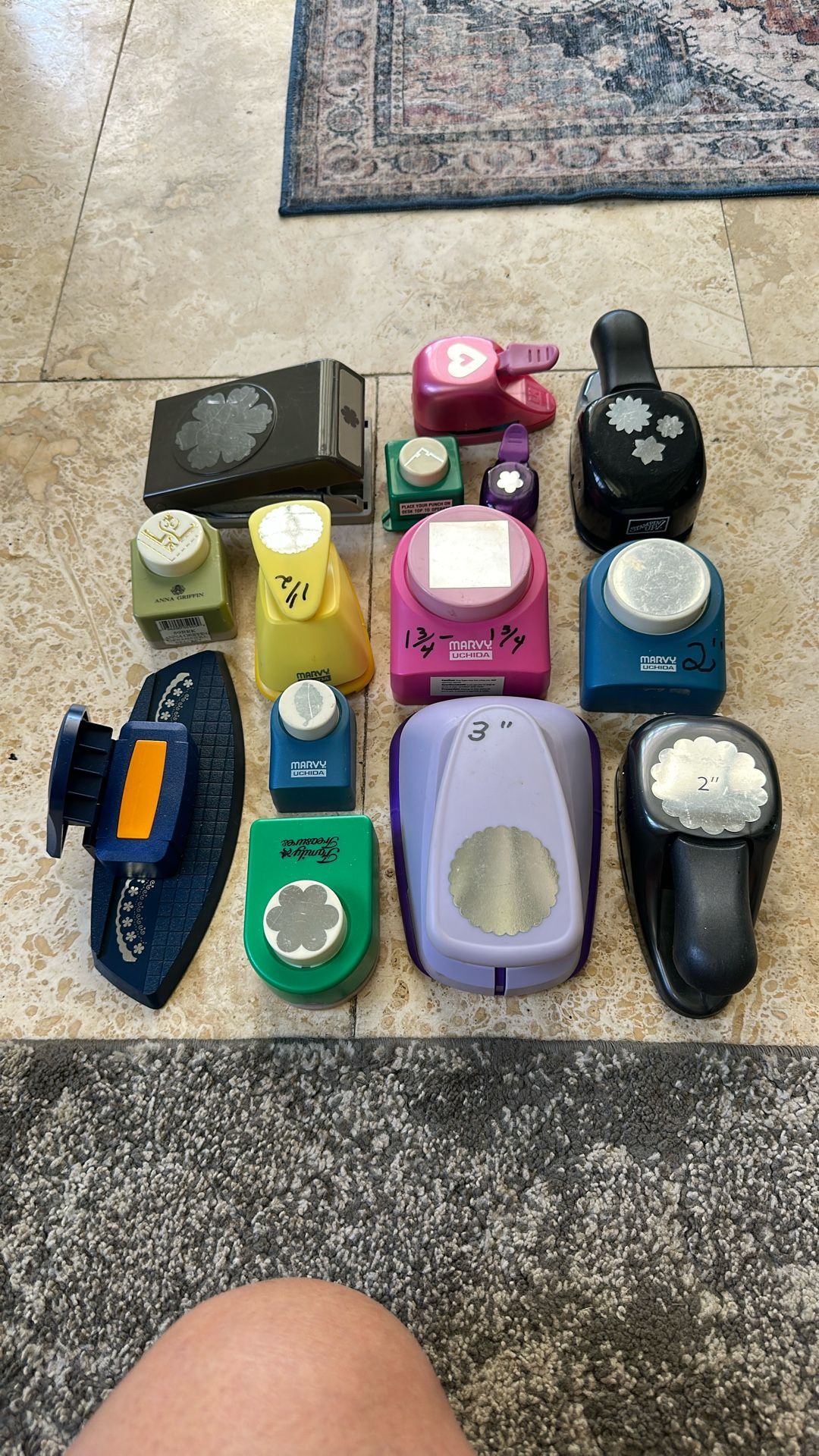 Bundle Of Paper Punchers