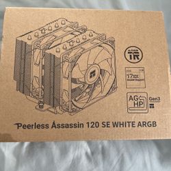 Thermalright Peerless Assassin 120 SE ARGB White for AMD AM4/AM5/ Intel LGA 1700/1150/1151/1155/1200