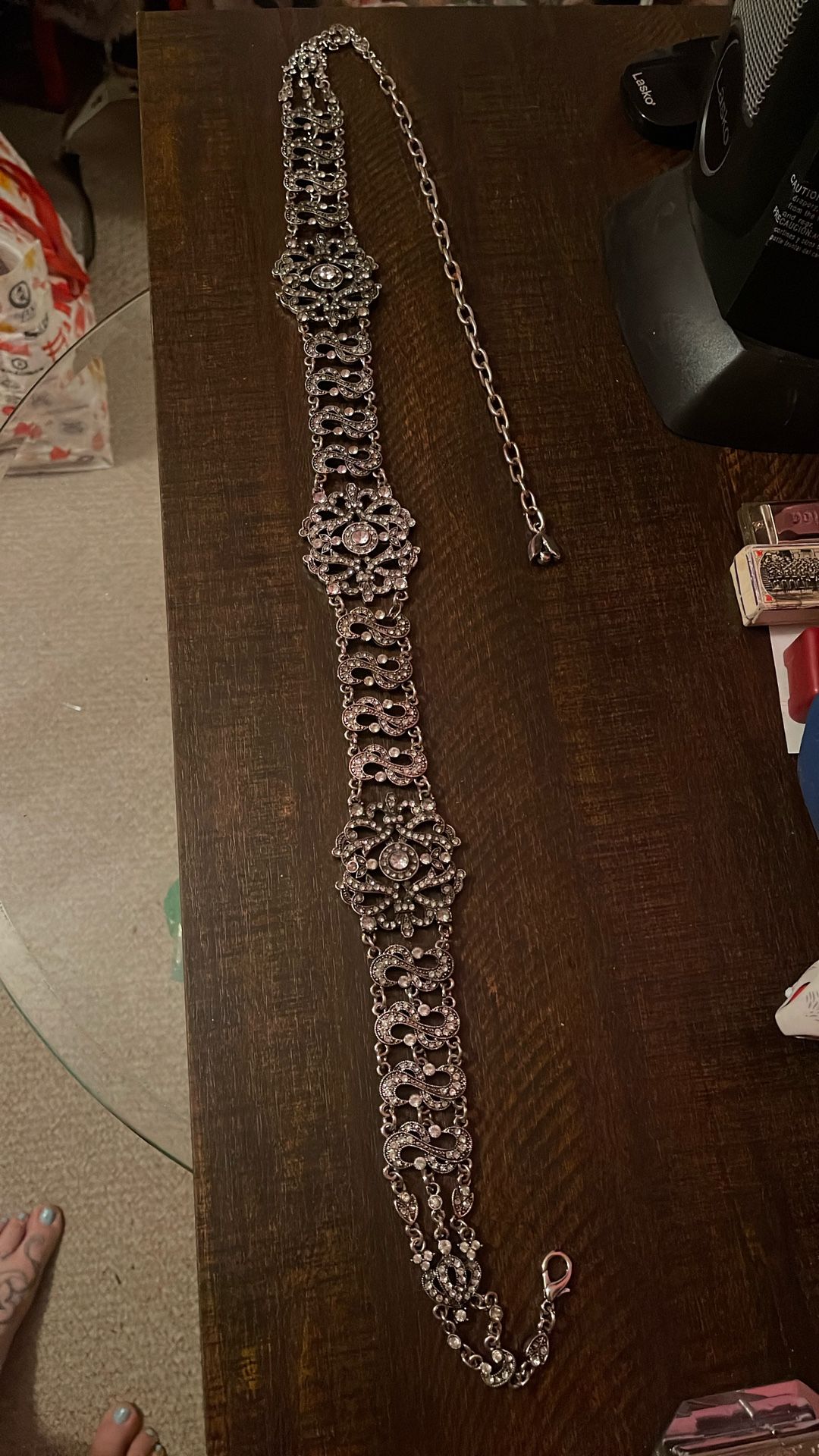 Rhinestone Belt