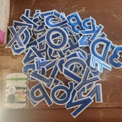 Lot Of Letters And Numbers 