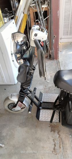 Bruno Thunder People mover with ez carrier ramp and battery charger Harley Davidson Edition