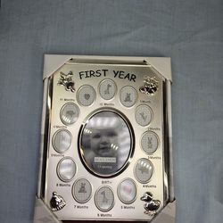 Baby First Year Photo Frame 