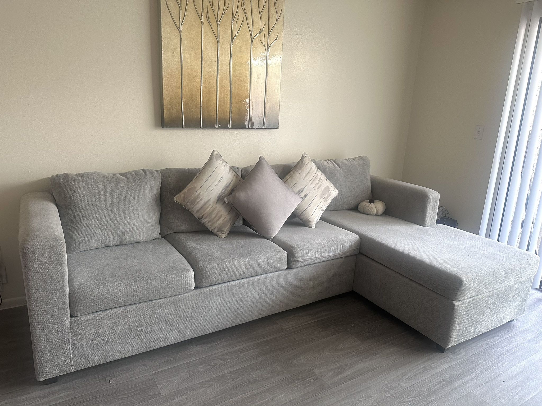 Gray Sectional Sofa