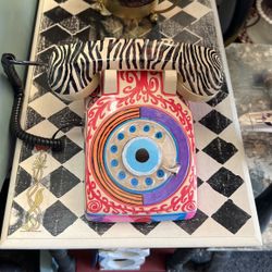 Hand Painted Vintage Phone