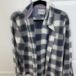 Flag & Anthem Midweight Flannel Shirt Button Down Plaid