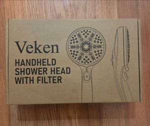 Veken Handheld Shower Head with Filter