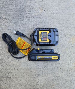 Dewalt 20v Battery And Charger Brand New