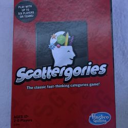 Scattergories Game 