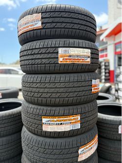235/60/17 Vendo set de llantas Nuevas con 50,000 millas de garantía