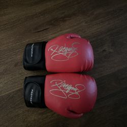 Manny Pacquiao Signed Boxing Gloves Both Left And Right Glove