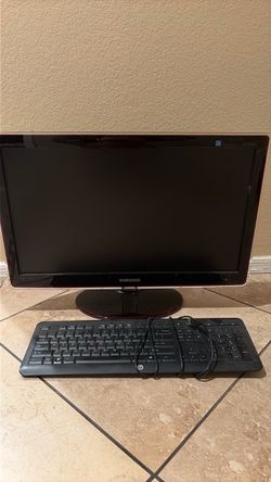 Samsung monitor and keyboard