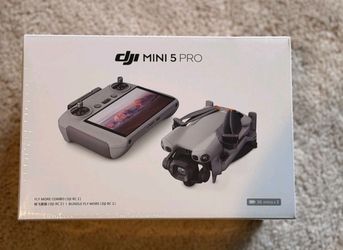 DJI Mini 5 Pro Fly More Combo DJI RC 2 3 Batteries NEW Factory Sealed
