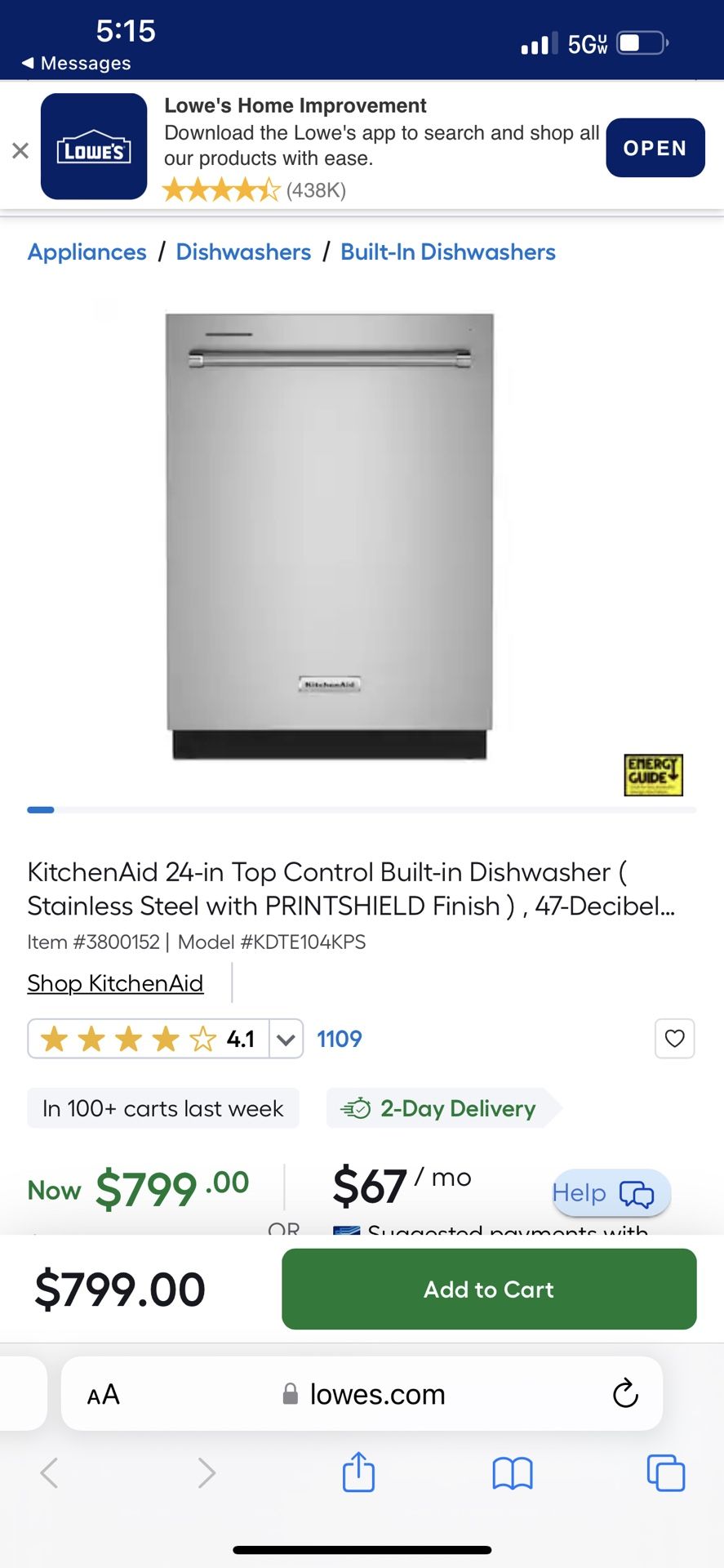 Dishwasher