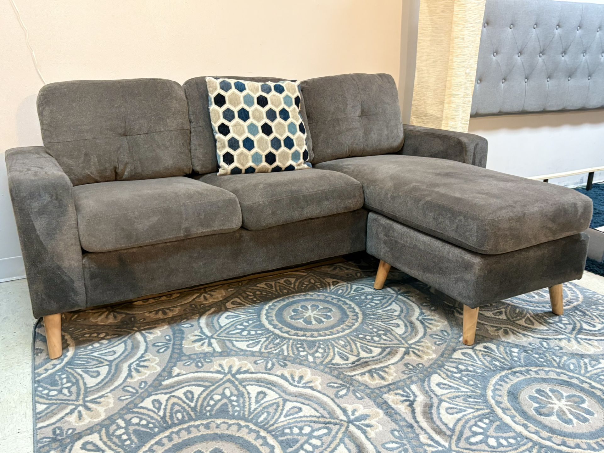 2pc Reversible Sectional Sofa $289.99