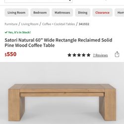 Coffee Table