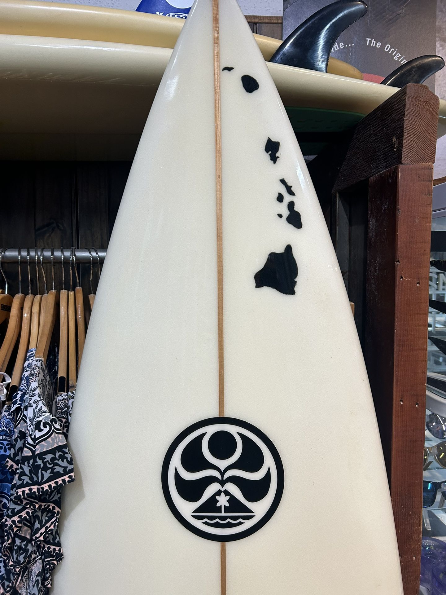 7-2 Hawaiian island creation Surfboard at Catch A Wave Surfshop