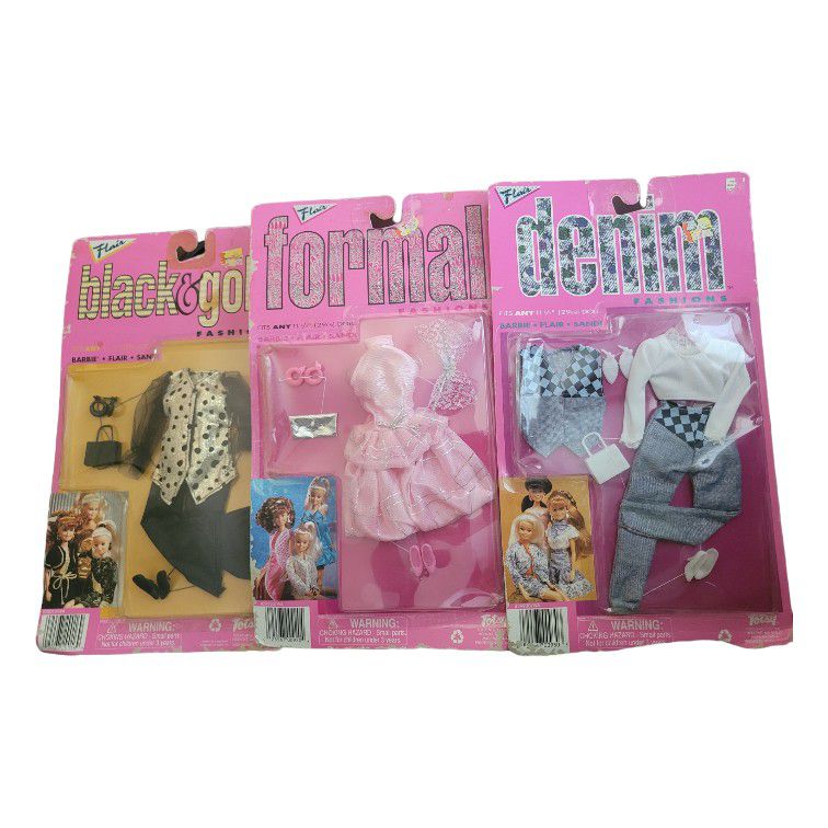 Vintage Barbie Totsy Flair Accessory Clothing Outfit Sets