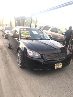 Nissan Altima 2005 acepto cambios