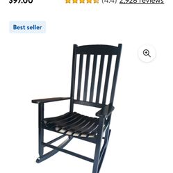 Wooden Porch Rocking Chair