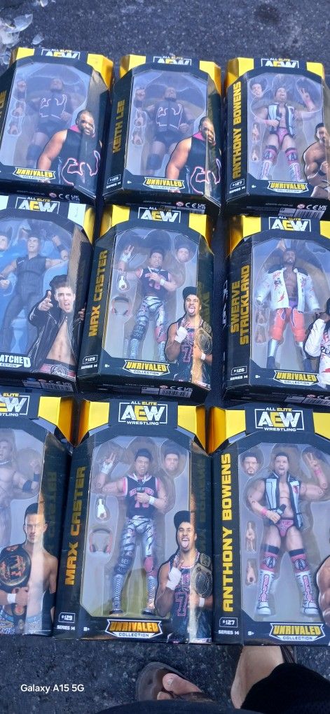 New Collectible Westling For All Elite