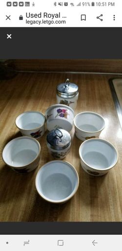 Royal Worchester "Evesham" Porcelain Pieces
