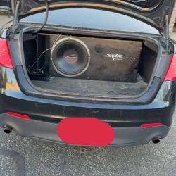 15” Audiobahn Subwoofer in Custom Box