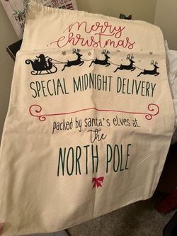 Santa Sacks Holiday Christmas Bags Gifts Delivery 