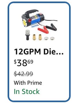 Diesel  transfer pump