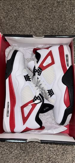 Jordan 4 Retro - ‘Red Cement’ Size 12 Worn Lightly