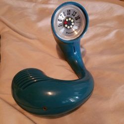 Vintage Panasonic to the loop transistor radio model r72 blue 1970s