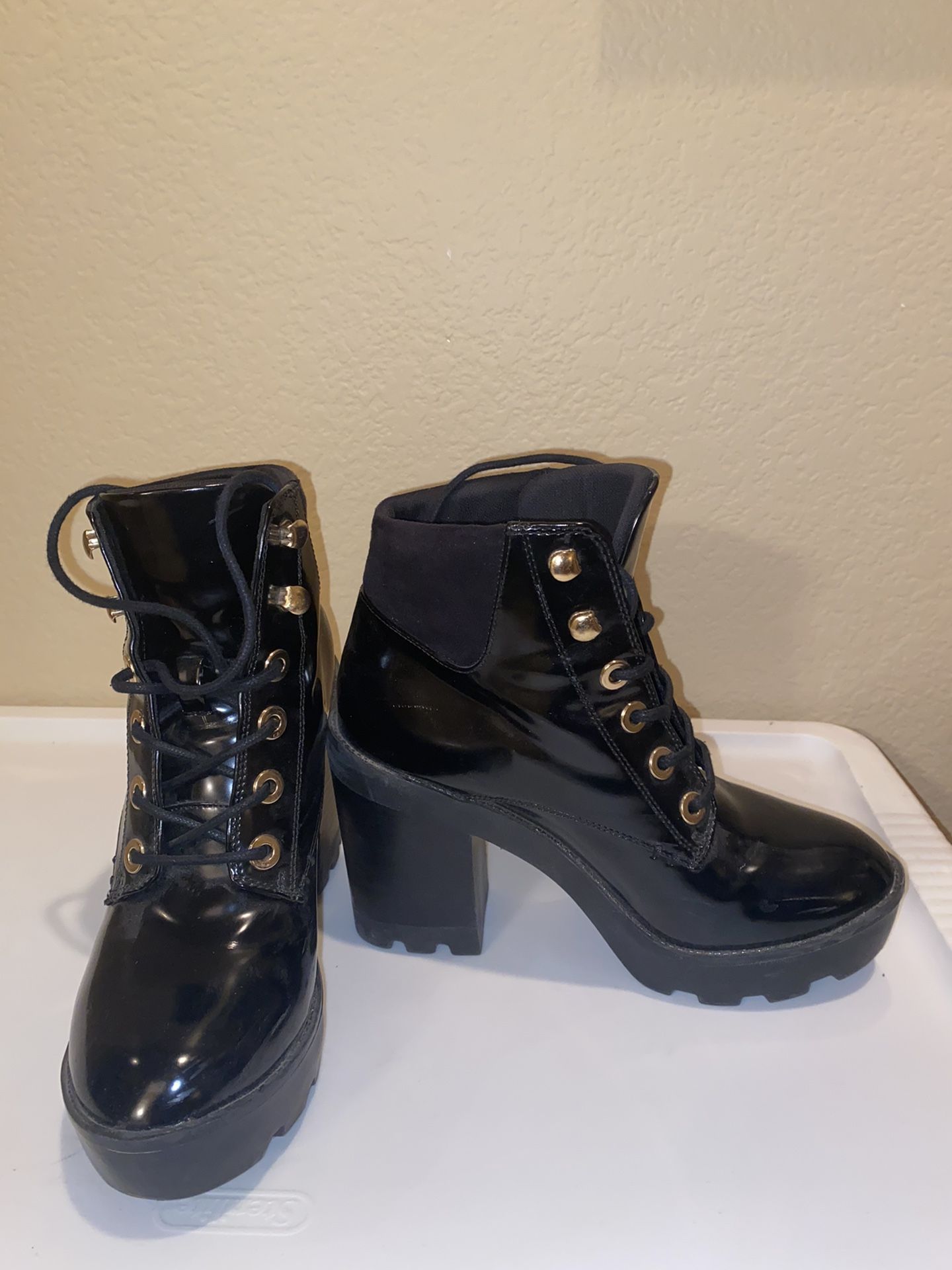 Chunky Combat Boots