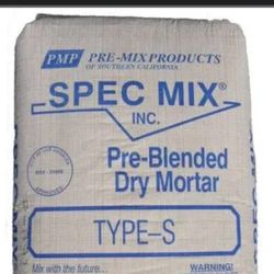Spec Mix Motar 