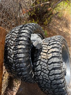 Fuel wheels and 33x12.5r20 new tires