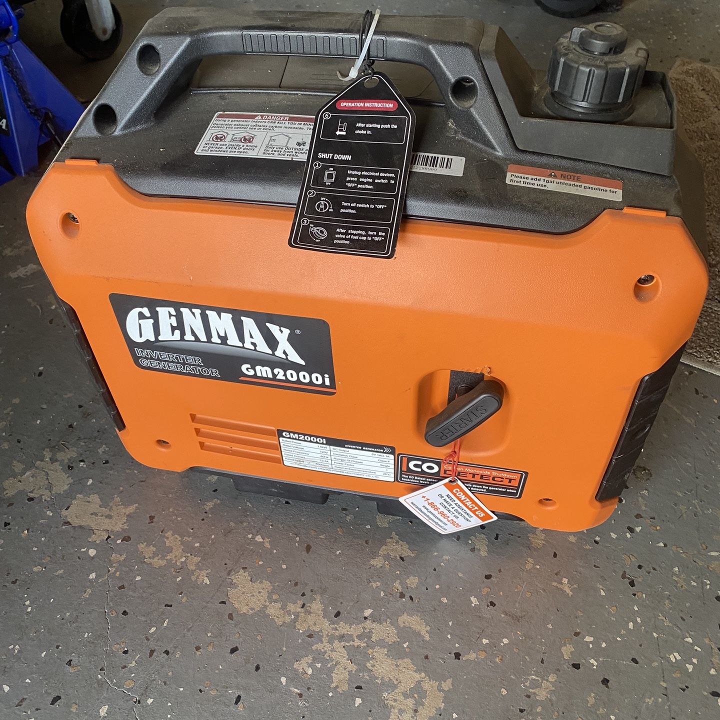 Genmax Inverter Generator 2000i for Sale in Alta Loma, CA - OfferUp