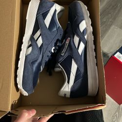 Reebok Blue And White