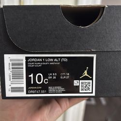 Jordan 1 low for kids