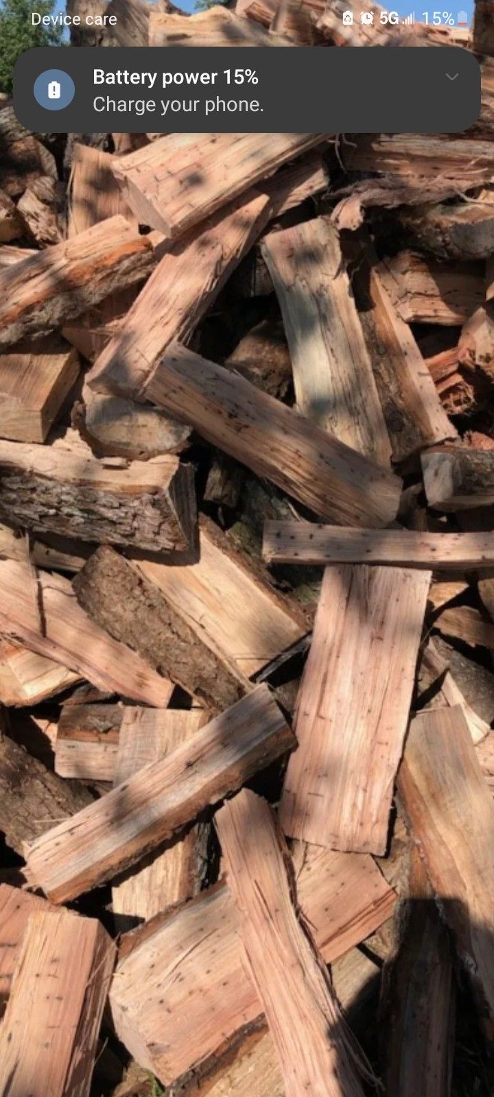 Oak Firewood Dry Ready To Burn 🔥 