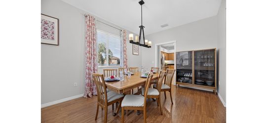 8 seat dining set with glass buffet