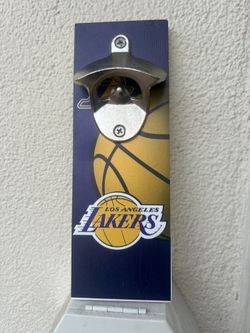 Lakers Small Wall Mount Bottle Opener
