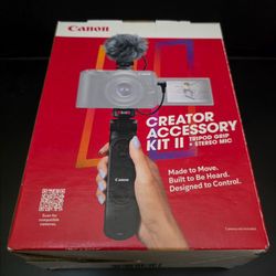 Canon Creator Accessory Kit II (New in Box) - Vlogging Tripod & Mic