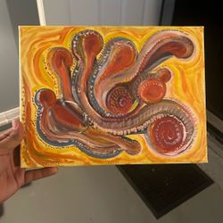 Custom Abstract Art Our Collective Spine 