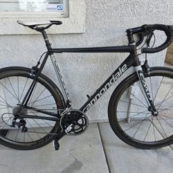 2017 Cannondale CAAD12 56CM Road Bike Black Grey