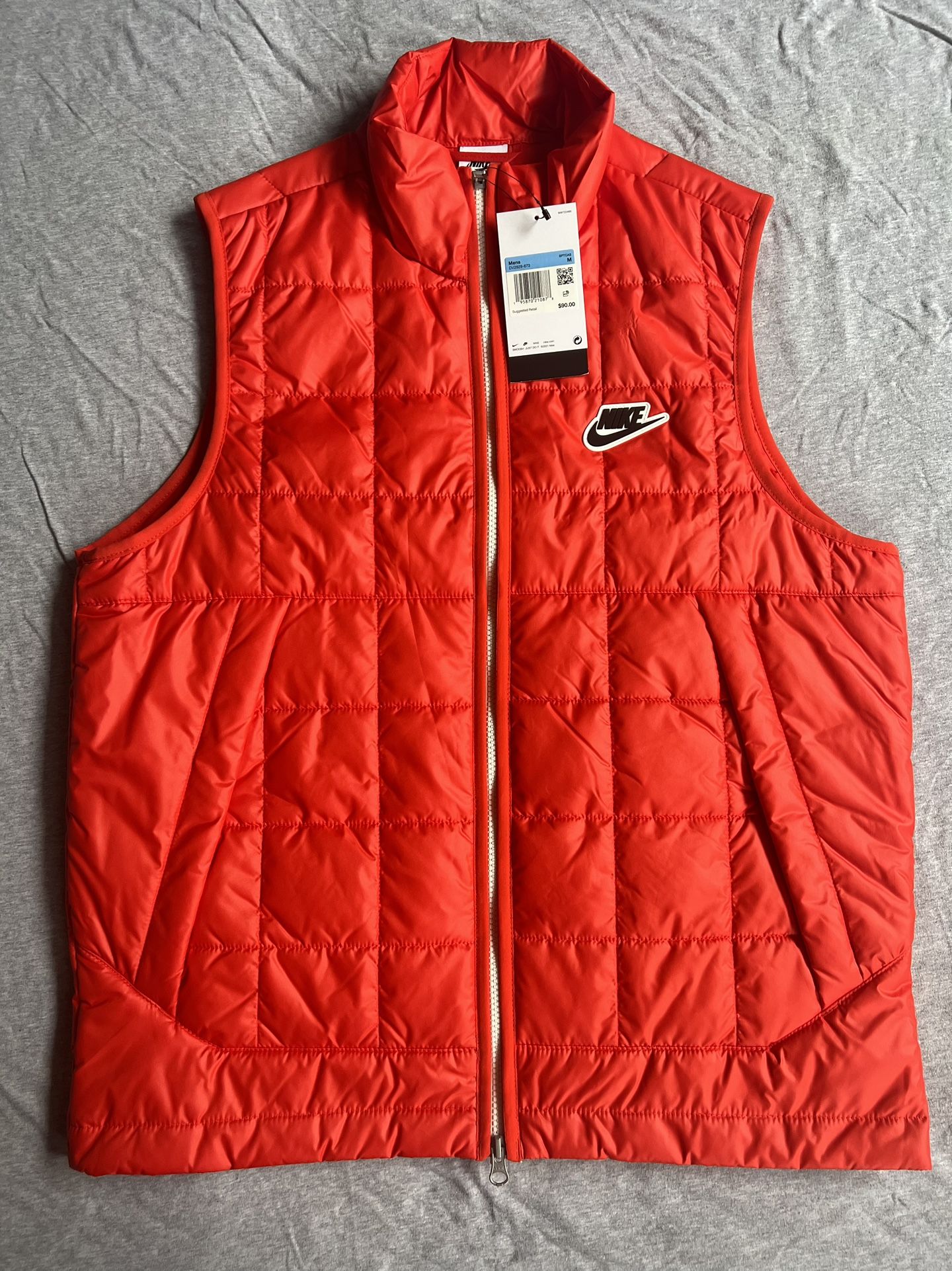 Nike Sportswear Synthetic Fill Down Vest Gilet Pockets Men's Size Medium DV2929-673