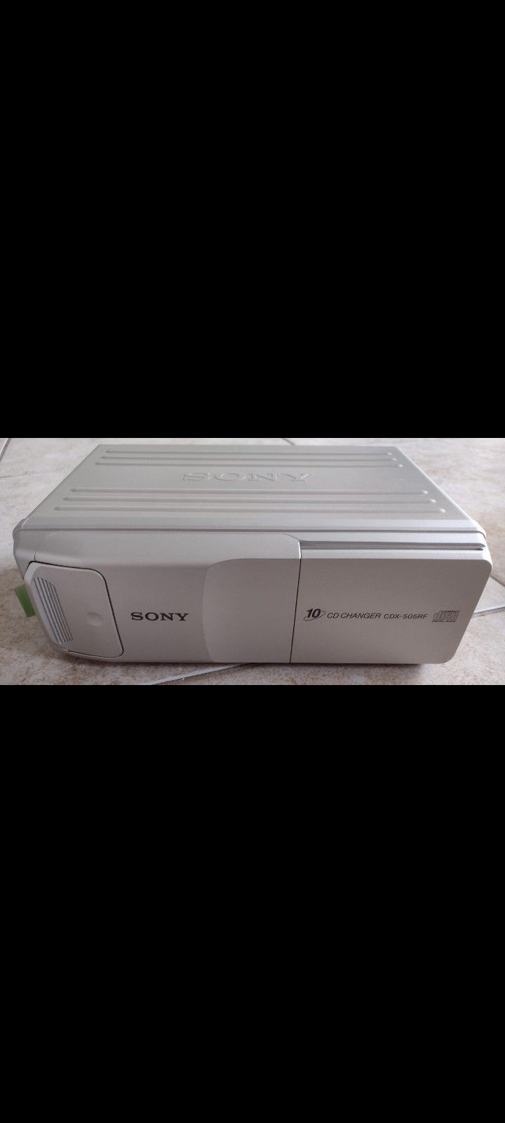 SONY 10 DISC CD CHANGER CDX 505 RF MADE IN JAPAN NEVER USED