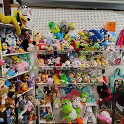 Plushies / Stuffed Animals Area In Booth AH15
