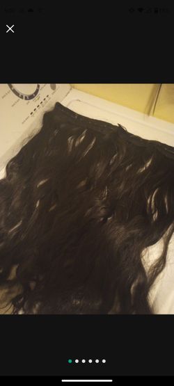 SYNTHETIC HAIR EXTENSIONS 