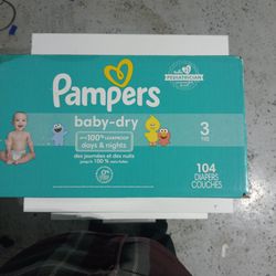 Pampers Baby-dry 104